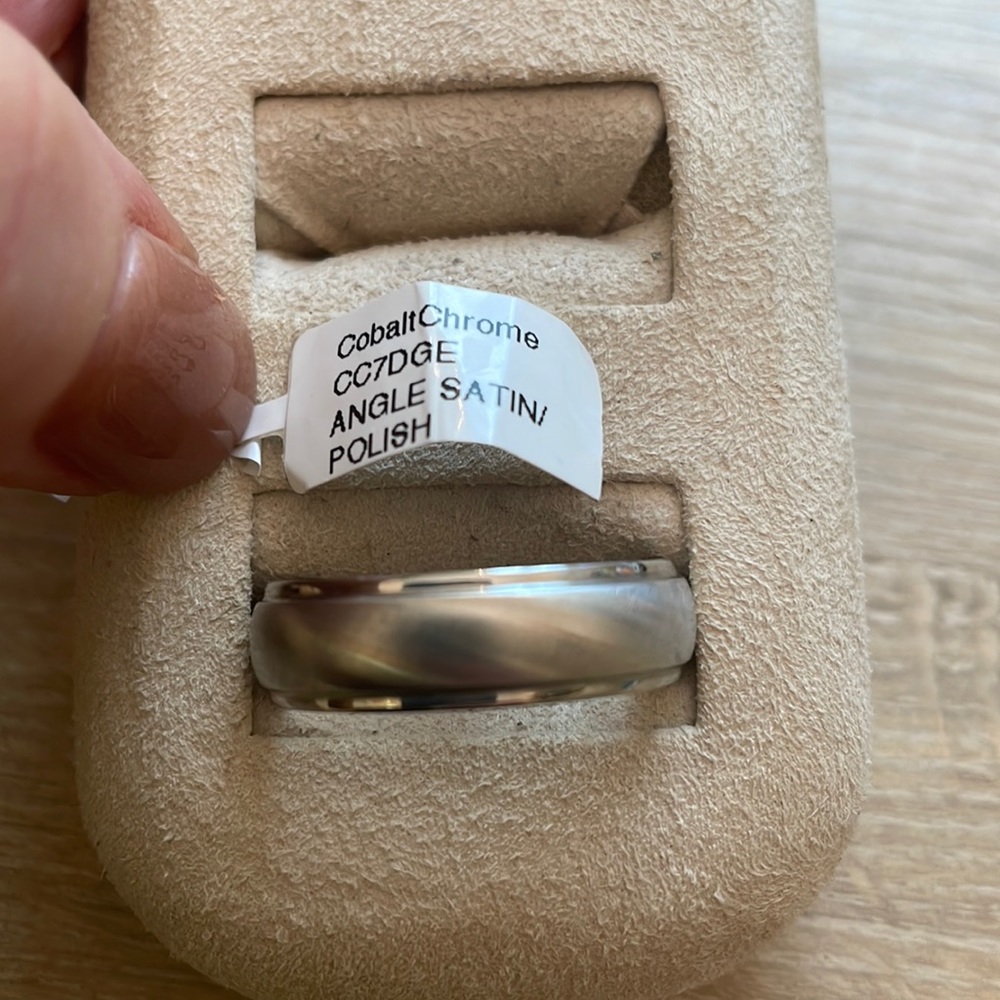 NWT Cobalt chrome band size11
